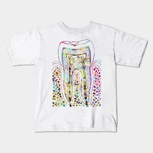 Tooth Structure Kids T-Shirt